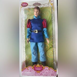 Disney store classic sleeping beauty Prince Philip doll